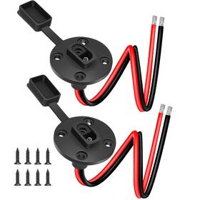 Electop 30604d571557721 Sae Connector Solar Weatherproof Socket Sidewall Port Cable Quick C