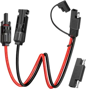 Electop 726084065987 Solar Panel Connector Cable 10awg Sae To Male And Female