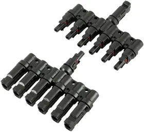 Electric Co. Ltd 445003838848 Solar Panel T Branch 6 To 1 6m/f 6f/m Cable Connector Wire