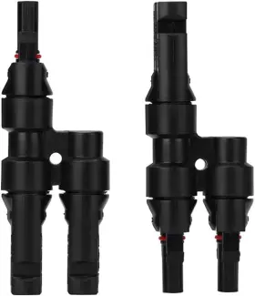 Pv-bm-1000v-t2-30a-1 Electric Co. Ltd Solar Panel T Branch 2 To 1 Mmf Ffm Cable Connector Wire T-typ