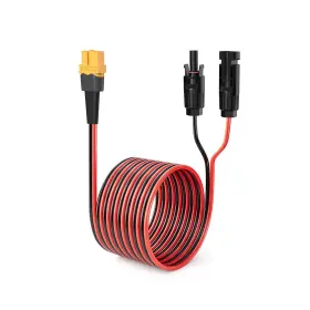 12100 Elfculb 12awg 100ft Xt60 Solar Cable 2 10 25 35 50 75 Extension Sola