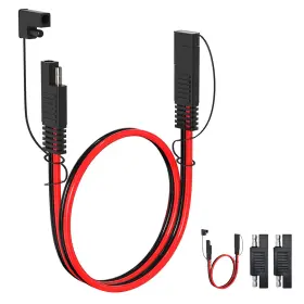 2sae-10 Elfculb 10awg 1ft Sae Extension Cable To Quick Disconnect Wire Harness Co