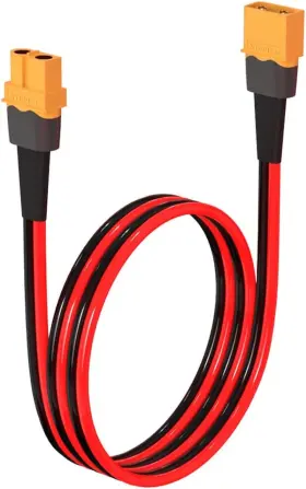 Xt60 Elfculb 445049261259 10awg 2ft Extension Cable 2 6 10 20 35 50 75 100ft Female To Male Conn
