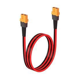 Elfculb Xt60f-f-12-2 Xt60 Female To Extension Cable 12awg 2ft - Heavy Duty Power Cord For R