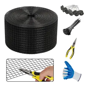 Eliteedge 820061388240 6in X 120ft Solar Panel Bird Guard And Critter Mesh Kit Pvc Co