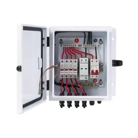 Ip65 Elnuimex 741421840935 Pv Combiner Box 4 String Waterproof Solar With Lightning A