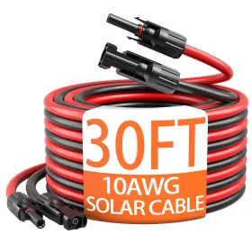 69f351fedd929b3e29dae4e8 Energeaster 10awg Solar Extension Cable With Pair Of Connectors Panel