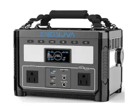 Va-enpg15ba-usas-4 Enernova Portable Power Station Eta 600w/288wh Lifepo4 Battery Backup 50-min Fast Ch