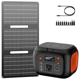Enoflo 762765727454 30w Portable Foldable Solar Panel Charger For Outdoor Camping 12 Volt Waterpr
