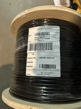 Ctrl-sc3-na-01 Enphase Energy Communications Wire For 5p Battery 50ft Cut Control Cable