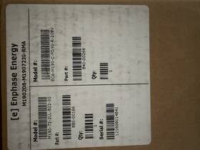 Enphase Energy Eca-m190-c-m190-r-208v M210240-iq7-s22-rma Micro Inverter Solar Equipment