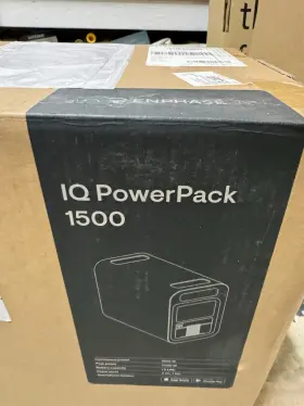 Pes-crt-1516 Enphase Factory Sealed Iq 1500 Portable Solar Generator