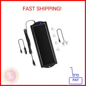 B06wp95w51 Epics Sunway Solar Car Battery Trickle Charger And Maintainer 12v Panel Power Batt