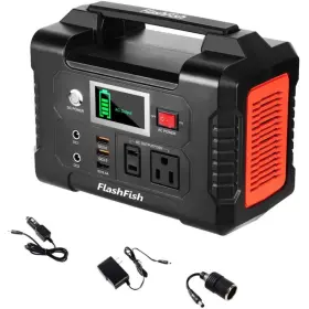 200w Eruule 313036931942 E200 40800mah Portable Solar Power Generator With Ac Dc And Usb Ports