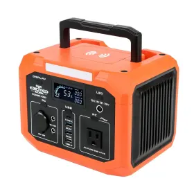Ewps002d Excited Work Portable Power Station With Solar Generator For Rv - Charger