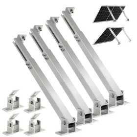 147105-fah-fbm Fahkns Solar Panel Mounting Brackets 2 Sets Adjustable Tilt Mount Brack