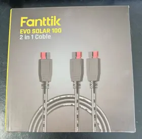 A0091 Fanttik Evo Solar 100 2 In 1 Cable Panel Y Connectors -
