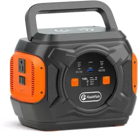 Ff Flashfish 313041352312 Portable Power Station 320w 292wh 80000mah Home Backup Battery Ac Out