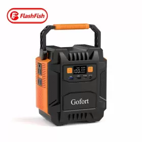 172.8wh Ff Flashfish A201 Portable 200w Power Station 172.8wh/48000mah Backup Generator Indoor/outdoor/rv