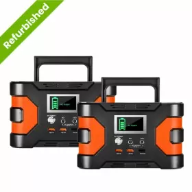 Ea150 Ff Flashfish 2pcs Portable 150w Power Station 166wh Backup Generator Kits Refurbished