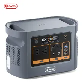 Qe01d Ff Flashfish Portable 600w Power Station 448wh/140000mah Backup Lifepo4 For Outdoor/indoor/rv
