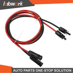 Findmall Tl18263q Labwork 1 Pair 10awg 5ft Black Red Solar Panel Extension Cable Wire Connector