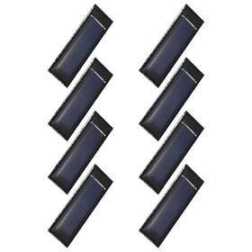 Fipux 609044703054 8pcs - 0.5v 0.08w 0.16a Mini Solar Panels Small Photovoltaic Power Cells