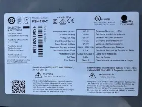 Fs-4110-2 First Solar 4110 New 110w Panels