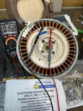 Gwl11 Fisher & Paykel And 3 Phase Hub Motor Diy Wind Hydro Washer From 2004
