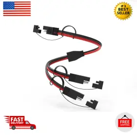 Flaprv 445042377346 14awg Sae Y Splitter Cable Quick Disconnect Connector Dc Power