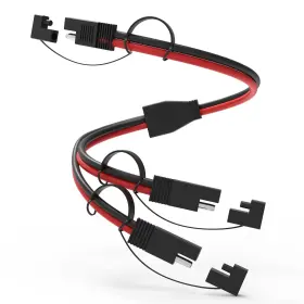 Flaprv 721703405045 14awg Sae Y Splitter Cable Quick Disconnect Connector Dc Power Automotiv