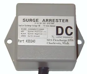 Sa1224dc Flexcharge 10240 Surge Arrester 12-24 Volts Dc Protection