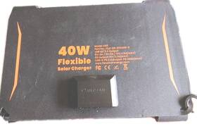 Flexsolar E40pro Upgraded 40w Portable Solar Panels Chargers Pd2.0 Usb-c Qc3.0 Usb-a