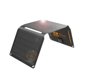 Flc-e3-060150-1 Flexsolar 15w Solar Panel Charger 5v Portable For Phones Fans Flashlight Watches