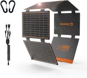 Ly-s60-us Flexsolar 60w Portable Solar Panel Pd3.0 Usb-c Qc3.0 Usb-a Dc Output Ideal For Camping