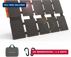 Yl-s100-ca Flexsolar 100w Portable Solar Panels Chargers With Pd3.0 Usb-c Qc3.0 Usb-a And D