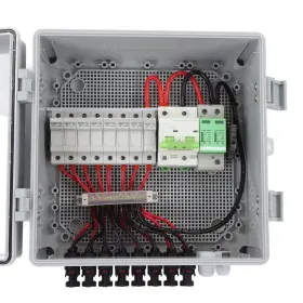 Focketys1mgxge40 Focket 8 String Pv Combiner Box Waterproof Solar With 80a Circu