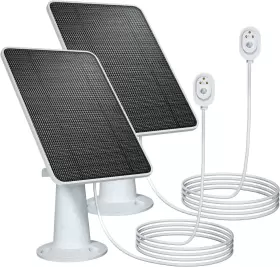 Fohoa 689992631708 Upgraded Solar Panel Charging Compatible With Pro 5s Arlo 4 3 2
