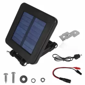 Folwerpk 768497963405 6v Solar Panel For Deer Feeder Efficient Charger With Adjustable Mou
