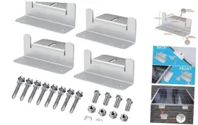Fujian Newsunpower Energy Tech Co. Ltd 313090168100 4 Units Per Set Solar Panel Mounting Z Brackets L