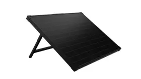 Fspk10mwt-bl Furrion 897093214430 100w Portable Kickstand Solar Panel - Pwm Bundle Kit