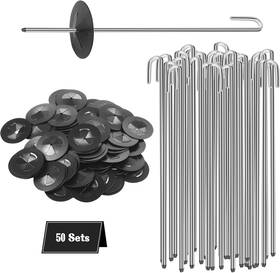 Futrpow 726084056473 Solar Panel Bird Guard Fastener 50 Sets Critter Clips For Attaching Wire