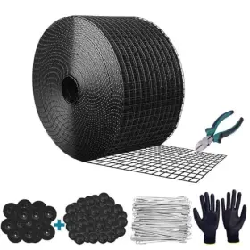Cgb6120 Futrpow Critter Guard For Solar Panels 6in X120ft Panel Bird 6inx119ft Black