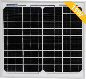 Futuresolar 313111842842 15 Watt 18 Volt Small Solar Panel 15w 12v Mono High Efficiency Module