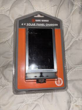 Game Winner 420001599431 New 6v Solar Panel Charger