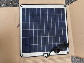 Ganz Eco Energy Cpv-30 30w Solar Panel 12v Portable Charger Outdoor Rv Boat Battery