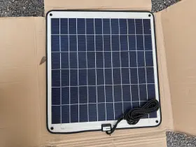 Cpv-30 Ganz Eco Energy 30w Solar Panel 12v Portable Charger Outdoor Rv Boat Battery