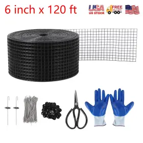 Garvee 629829895040 6 Inch X 120 Ft Solar Panel Bird Guard Critter Roll Kit With 60pcs Fasteners