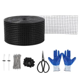 Garveelife 967719724150 6 Inch X50ft Solar Panel Bird Guard Critter Roll Kit With 60pcs Stainles