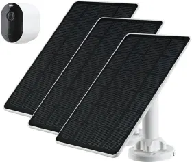 Gendoing 313055169128 3pc Arlo Solar Panel Charger Compatible With Essential Spotlight/xl Spotlig